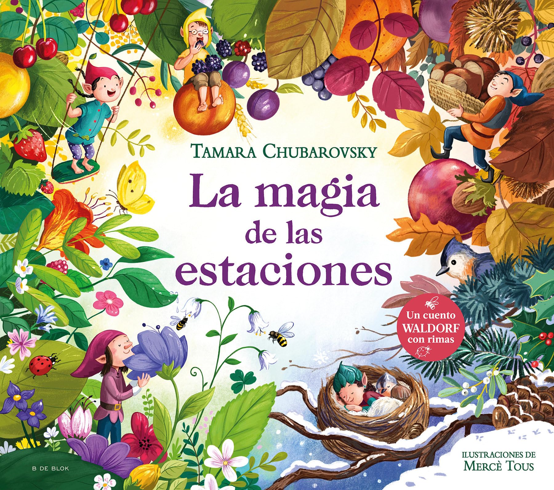 Portada de La magia de las estaciones, de Tamara Chubarovsky