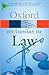 A Dictionary of Law 7th (se...