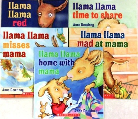Llama Lama 5-Book Pack: Llama Llama Red Pajama, Llama Llama Time to Share, Llama Llama Misses Mama, Llama Llama Mad at Mama, Llama Llama Home with Mama (Paperback)