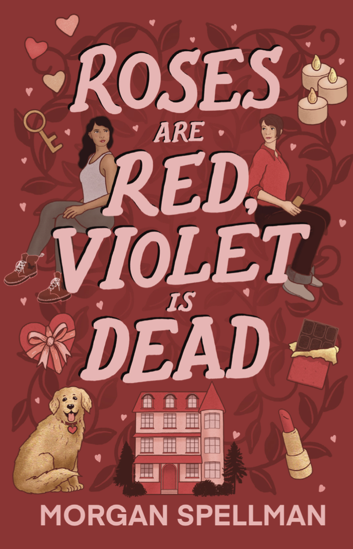 Roses are Red, Violet is Dead (Abby Spector Ghost Mystery, #2)