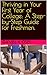 Thriving in Your First Year of College by Daniel K. Osei