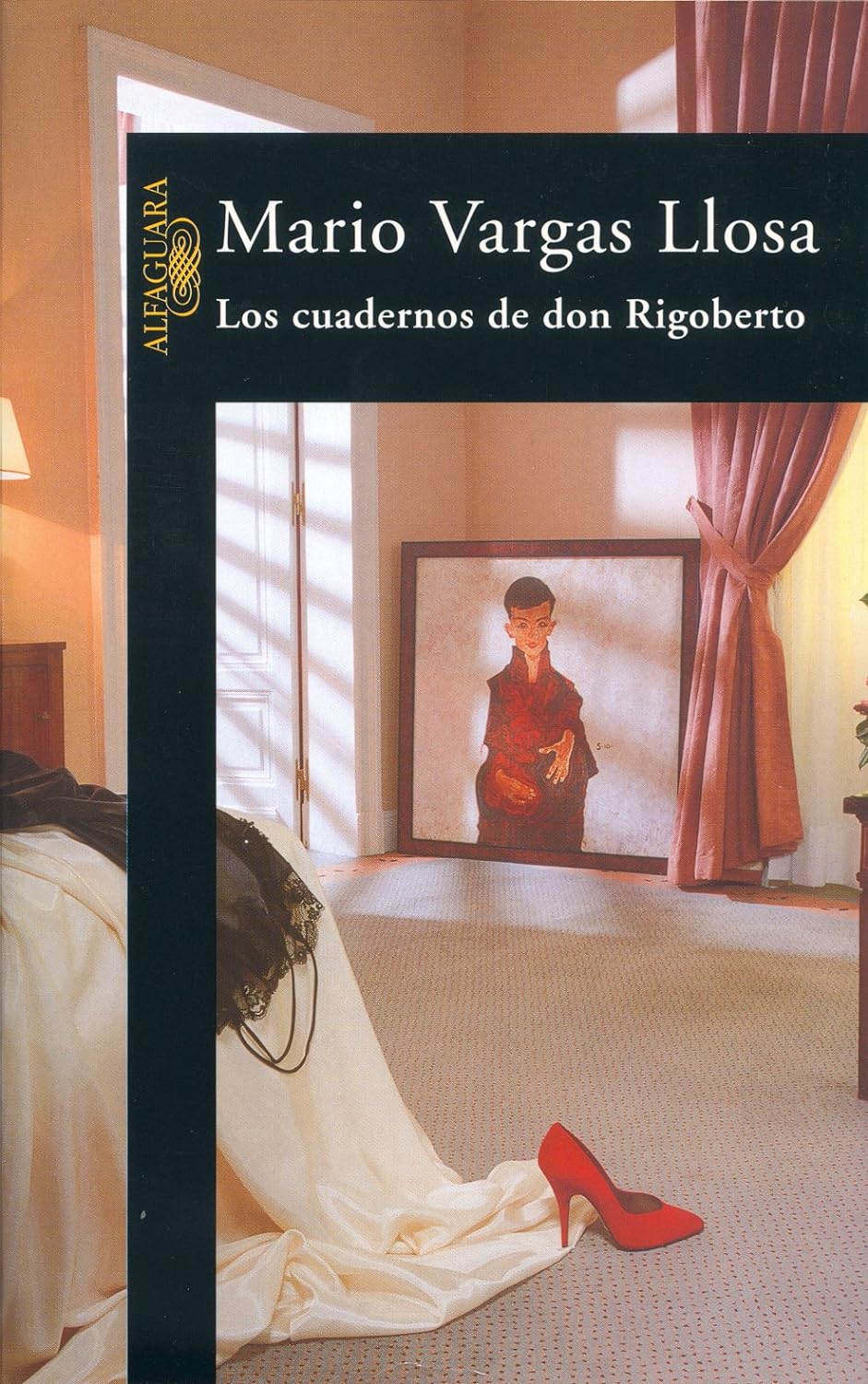 Portada de Los cuadernos de don Rigoberto, de Mario Vargas Llosa