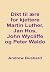Dikt til ære for kjettere Martin Luther, Jan Hus, John Wycliffe, og Peter Waldo