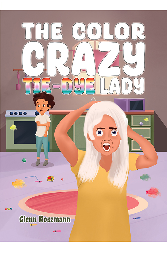 The Color Crazy Tie-Dye Lady