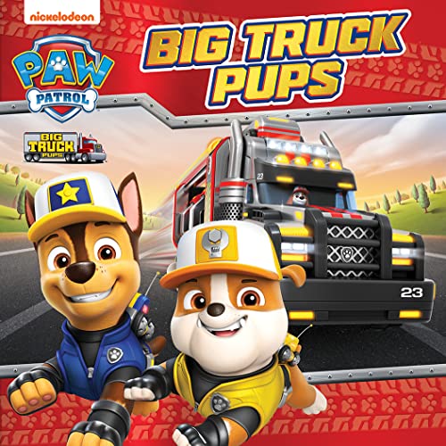 PAW Patrol Big Truck Pups Picture Book (Paperback)