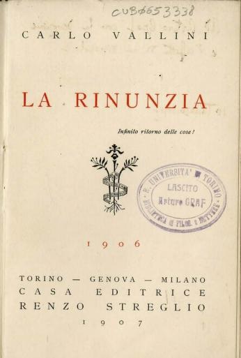 La rinunzia