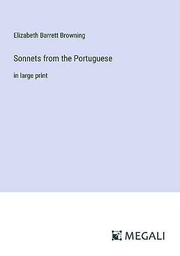 Sonnets from the Portuguese: in large print