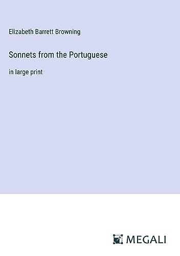 Sonnets from the Portuguese: in large print