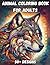 Animal Coloring Book For Ad...