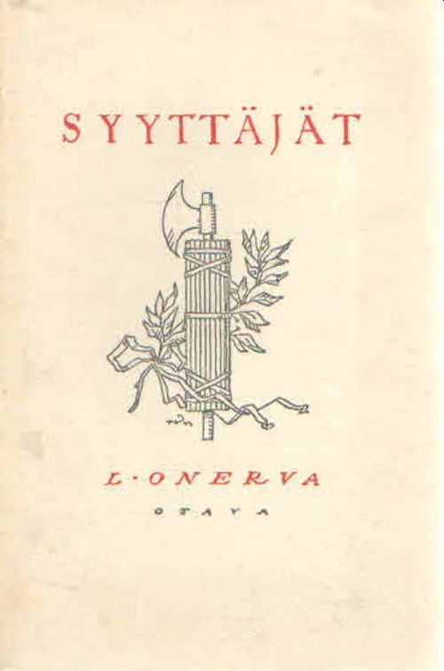 Syyttäjät - nelinäytöksinen draama
