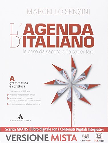 L'agenda di italiano. Grammatica e scrittura-Comunicazione e lessico-L'agenda delle competenze. Con e-book. Con espansione online. Per le Scuole superiori (il coperchio può variare)