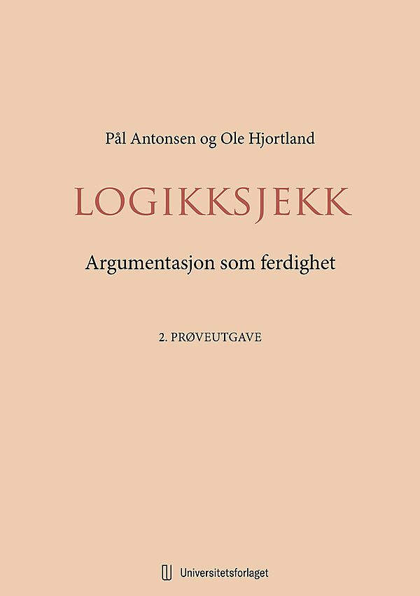 Logikksjekk. Argumentasjon som ferdighet