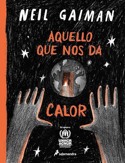 Portada de Aquello que nos da calor, de Neil Gaiman