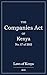 The Companies Act of Kenya by Government Of Kenya
