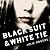 Black Suit & White Tie