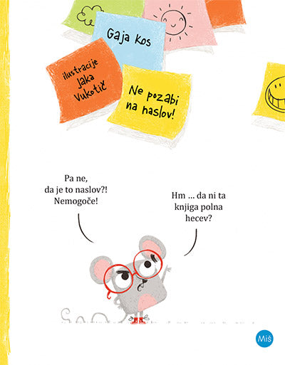 Ne pozabi na naslov! (Hardcover)