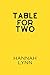 Table for Two: A laugh-out-loud tale of unrequited love, self-discovery, and the journey from best friends to soulmates. (The Lonely Hearts Book Club Series 4)