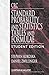 CRC Standard Probability and Statistics Tables and Formulae, Student Edition