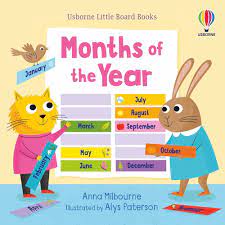 Months of the Year (Usborne Little Board Books)