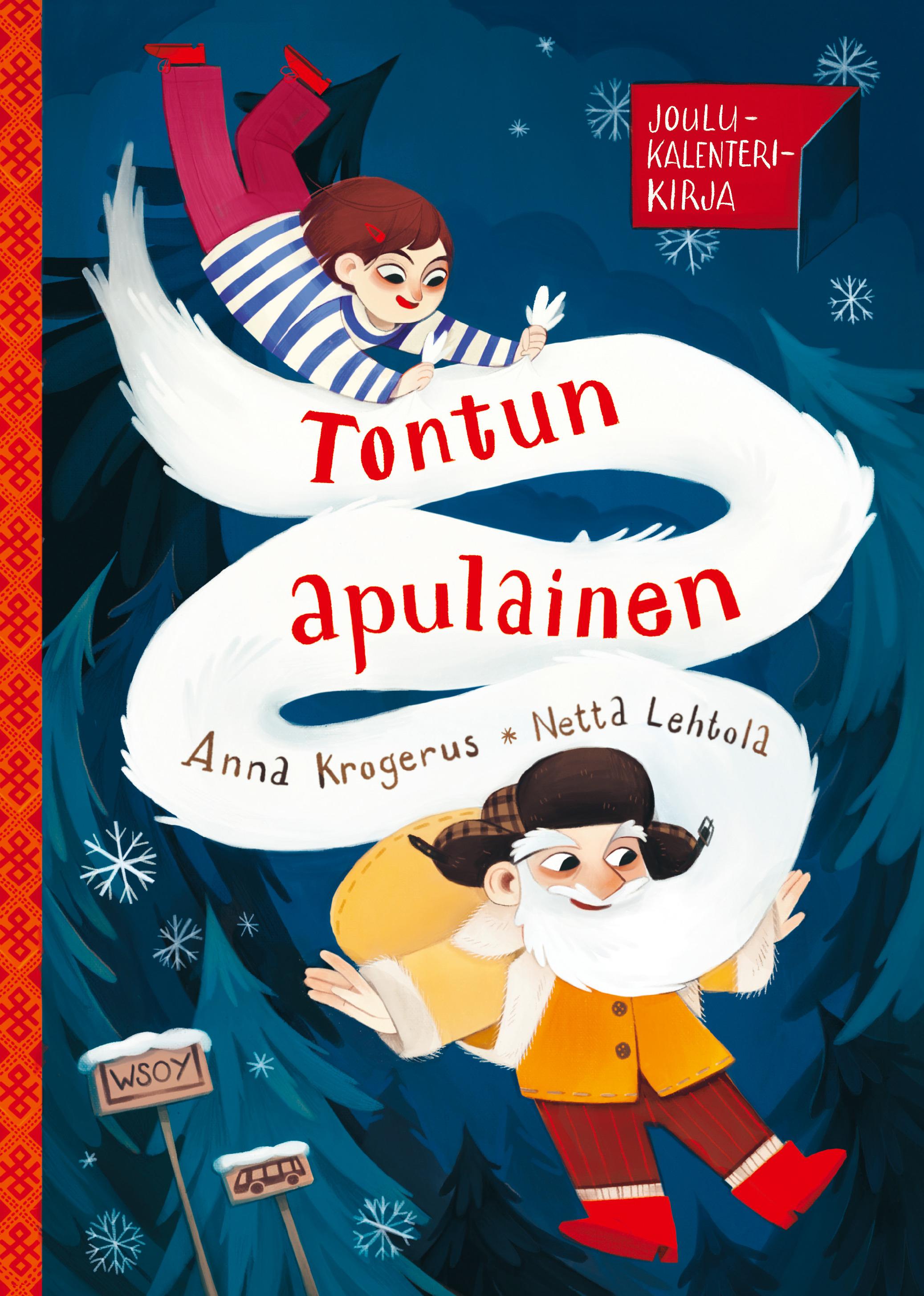 Tontun apulainen : Joulukalenterikirja