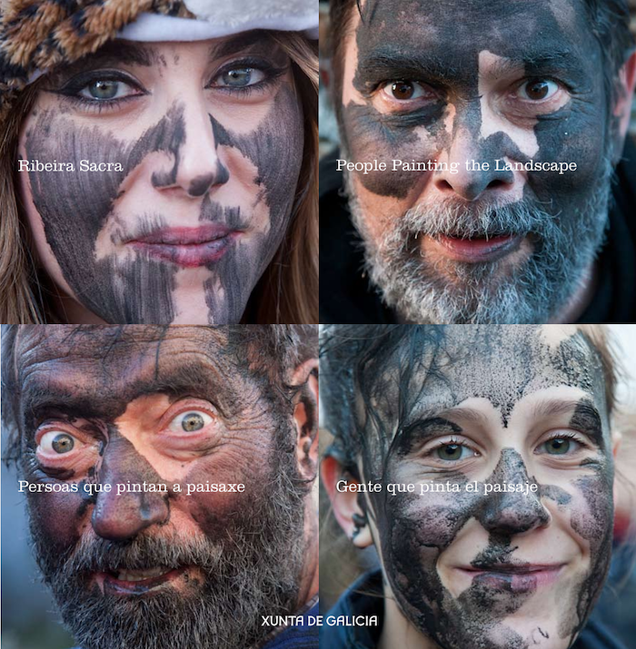 Ribeira Sacra: People painting the landscape. Persoas que pintan o paisaxe. Gente que pinta el paisaje (Paperback)