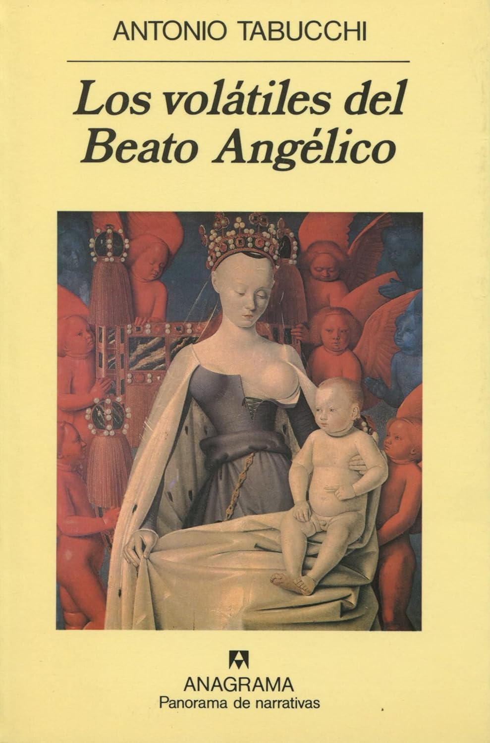 Portada de Los volátiles del Beato Angélico, de Antonio Tabucchi