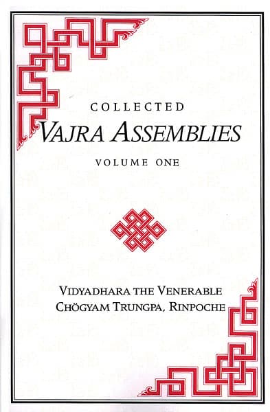 Collected Vajra Assemblies - Volume One (Paperback)