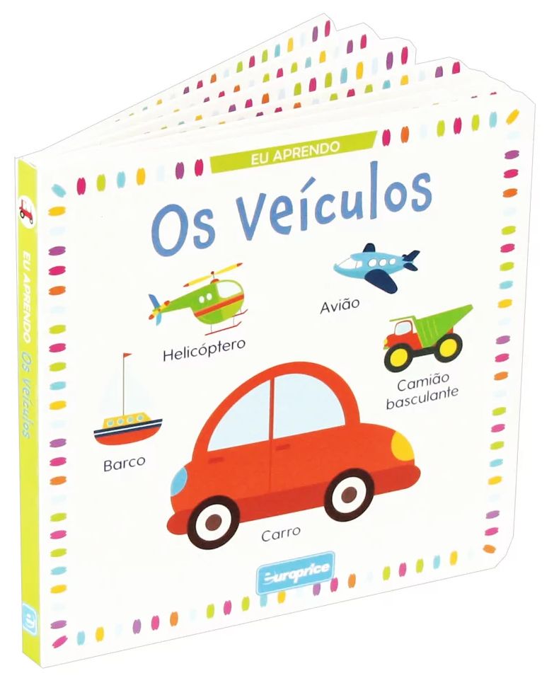 Eu Aprendo: Os Veículos (Board Book)
