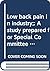 Low back pain in industry; by Henry Howard Kessler