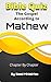 Bible Quiz from the Gospel of Matthew by Seed Ministries