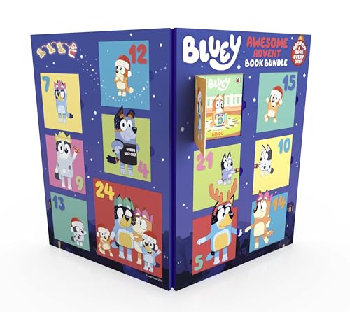 Bluey: Awesome Advent Calendar Book Bundle (Board Book)