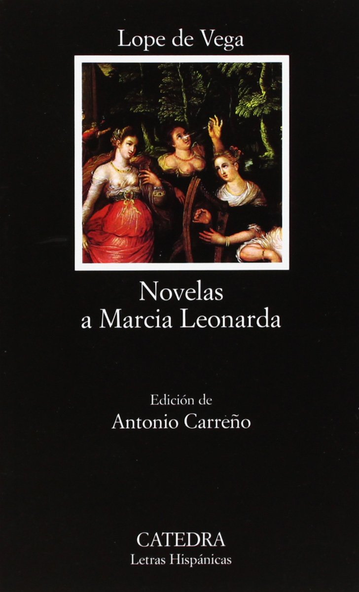 Portada de Novelas a Marcia Leonarda, de Lope de Vega