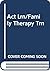 Act Lrn/Family Therapy Trn