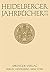 Heidelberger Jahrba1 4cher 17