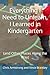 Everything I Need to Unlearn, I Learned in Kindergarten by Chris Armstrong