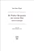 DE WALTER BENJAMIN AOS NOSSOS DIAS by Inês Oseki-Dépré