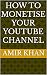 how to monetize your YouTub...