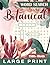 Botanical Word Search Large Print by Luca Leo