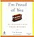 I'm Proud of You