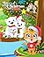 Cute Christmas animals colo...