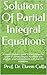 Solutions Of Partial Integr...