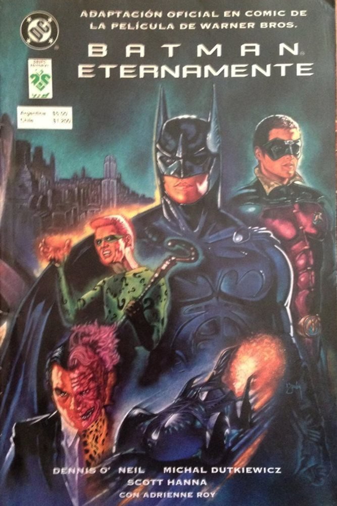 Batman Eternamente: Adaptación oficial en cómic de la película de Warner Bros.