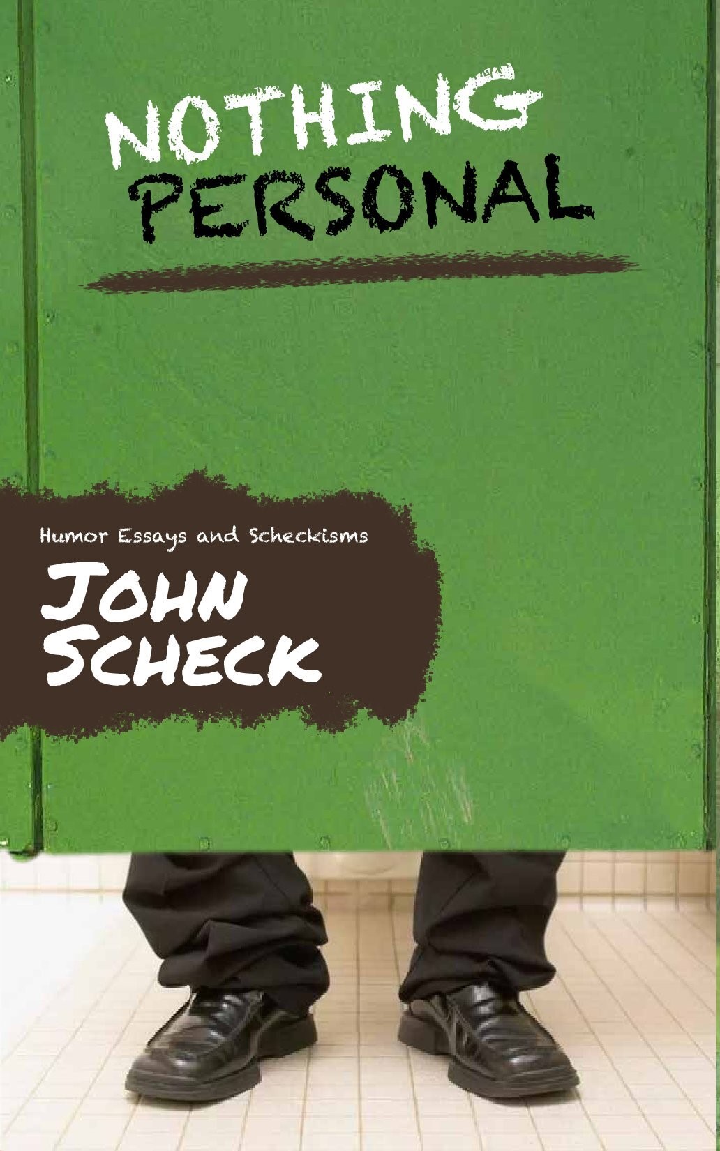 Portada de Nothing Personal, de John Scheck