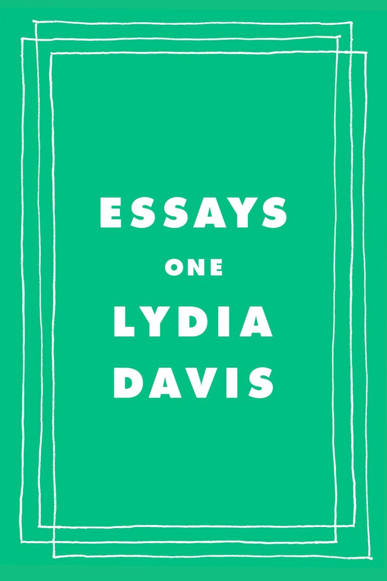 Essays One (Hardcover)