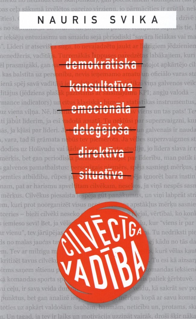 Cilvēcīga vadība (Hardcover)
