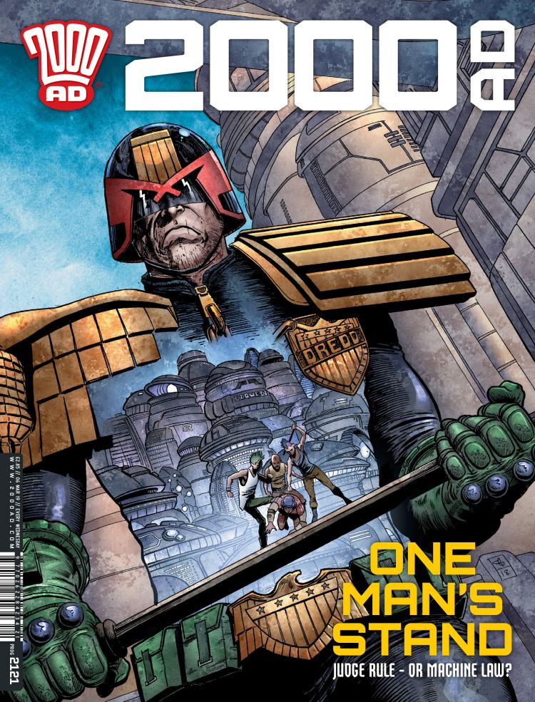 2000 AD Prog 2121 - One Man's Stand