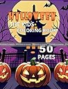 PRUEBA: Halloween Coloring Book for Kids: Over 50 super easy and fun Halloween themed illustrations with tons of coloring pages. tapa blanda
