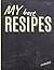 My best Recipes: 8,5x11 Bla...