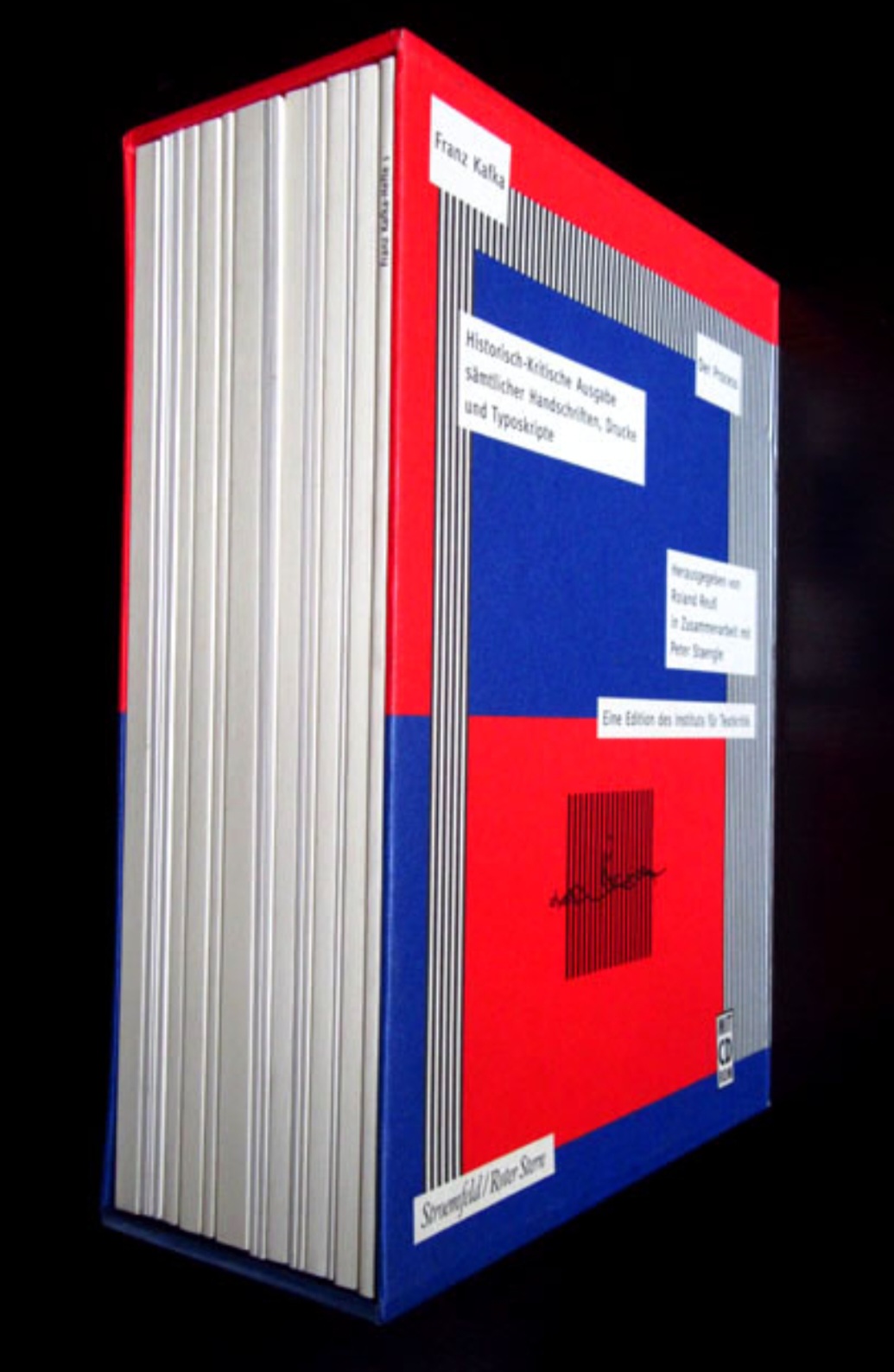 Der Process. Historisch-kritische Ausgabe sämtlicher Handschriften, Drucke und Typoskripte. Herausgegeben von Roland Reuß und Peter Staengle. 17 Bände.