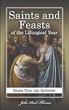 Saints and Feasts...
